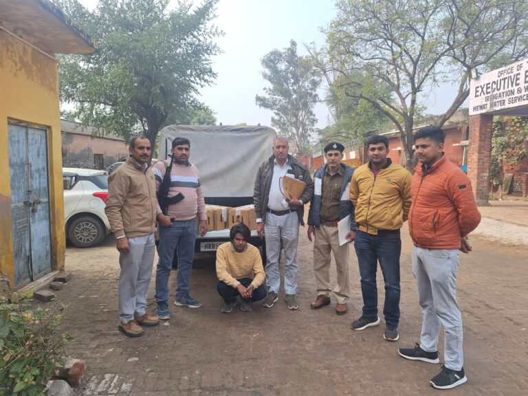 हरियाणा एनसीबी यूनिट फरीदाबाद कर रही है ताबड़-तोड़ नशा तस्करों पर वार 360 बोतल नशीले कफ सिरप कोडिन सहित अडबर चौक जिला नूंह से एक नशा तस्कर को किया काबू