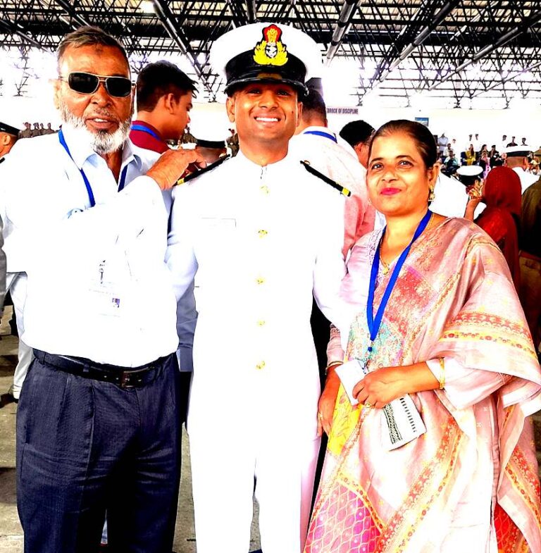 जनपद के लाल का इंडनियन कोस्ट गार्ड में असिस्टेंट कमांडेंट पद हुआ चयन