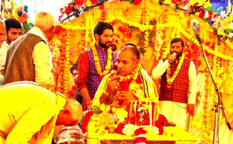 श्रीमद्भागवत कथा में 6वें दिन कालिया नाग मर्दन वृतान्त सुन भावविभोर हुए श्रद्धालु