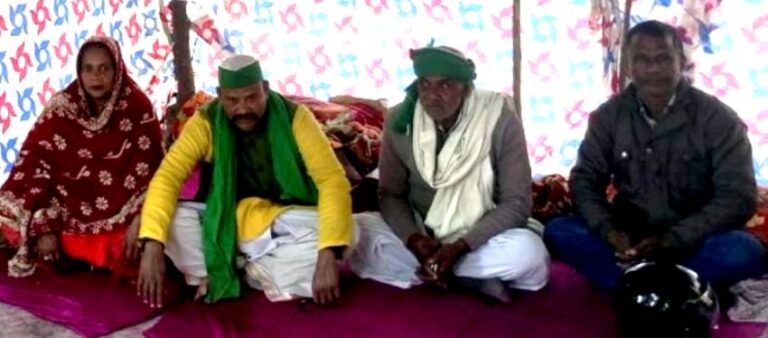 दूसरे दिन भी जारी रहा भारतीय किसान यूनियन का धरना प्रदर्शन