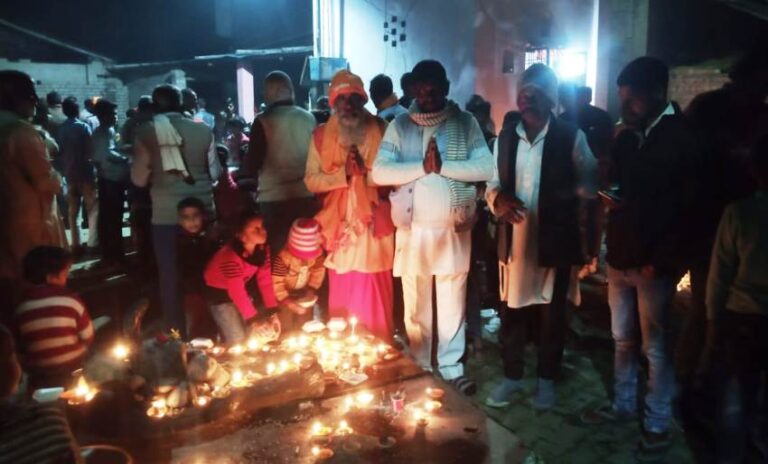मंदिर पर रामचरितमानस सुंदरकांड का पाठ, हवन पूजन उपरांत भण्डारे का हुआ आयोजन