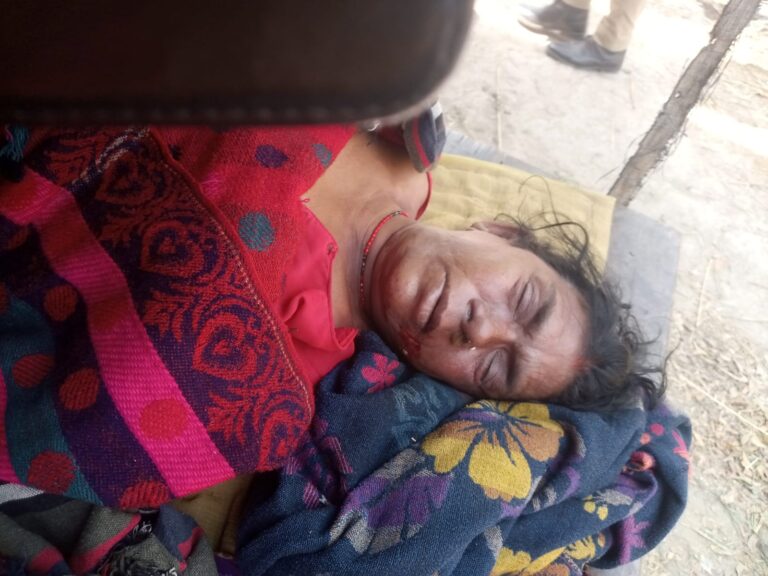 बहु द्वारा सास को धक्का देने से बुजुर्ग सास की मौत
