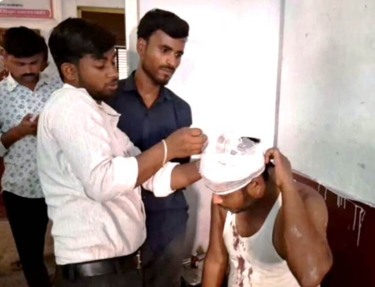जमीनी विवाद में एक को चार लोगों ने पीटपीट कर किया मरणासन्न, रेफर