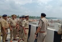 कावड़ मार्ग का बारीकी से निरीक्षण करते हुए DIG सहारनपुर ने शामली पुलिस को दिये आवश्यक दिशा निर्देश