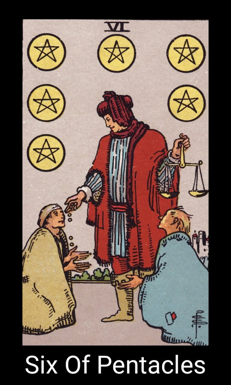 भाग 42 P. M. KE PEN SE TAROT CARD READING टैरो कार्ड – सिक्स ऑफ पैंटाकल्स Tarot Card – Six Of Pentacles