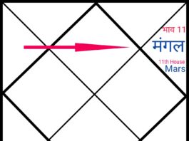 BIRTHCHART ASTROLOGY BY PM’s PEN MARS IN THE ELEVENTH HOUSE